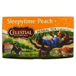 Celestial Seasonings, Herbal Tea, Sans caféine, pêche au sommeil, 20 Sacs à thé, 1.0 oz (29 g)