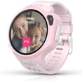 thumbnail image 1 of myFirst Fone R2 Macaron Pink Kids Smartwatch Phone: GPS Safety, Video Call, SOS, eSIM - For Ages 5-12 in USA/Canada, 1 of 6