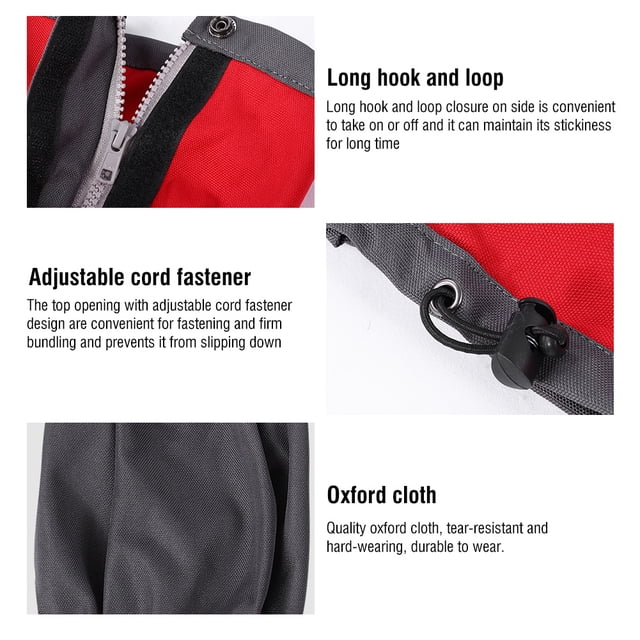 1 Paire de Leggings de Randonnée et d'Escalade pour Extérieur, Imperméables, pour Hommes, Noir