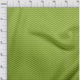 thumbnail image 3 of oneOone Polyester Spandex Green Fabric Chevron Sewing Material Print Fabric By The Yard 56 Inch Wide, 3 of 4
