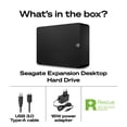 thumbnail image 2 of Disque dur externe Seagate Expansion Desktop 4 To – HDD USB 3.0 avec services de récupération de données Rescue (STKR4000400), 2 of 10