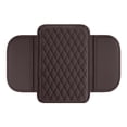 thumbnail image 1 of Riforla Upgraded Car Center Console Cover Microfiber Leather Car Armrest Cover Cushion with 2 Storage Bags Universal Car Armrest Storage Box Car Interior Accessories for Most Vehicles Car Storage Bag, 1 of 7