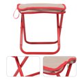 thumbnail image 1 of Raindrops Tabouret de Randonnée Rentrée des Classes Lot de 1 Acier au Carbone Tissu Oxford pour Randonneurs Camping Pratique Aventure en Plein Air, 1 of 6