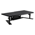 thumbnail image 1 of Allsop Metal Art ErgoTwin Adjustable Monitor Stand - Black, 1 of 8