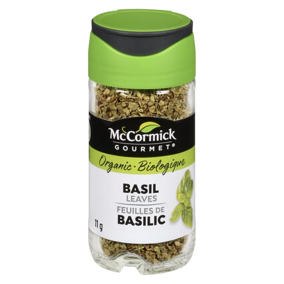 McCormick Gourmet, Premium Quality Natural Herbs & Spices, Organic Basil Leaves