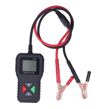 Analyseur de Batterie, Buzzer Intégré Testeur de Batterie 6V 12V 24V 1.8 Po Écran Couleur TFT 3 en 1 pour Automobiles