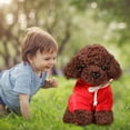 thumbnail image 2 of EQWLJWE Puppy Plush Simulation Toy Doll Teddy Dog Rag Doll Cute Cute Trumpet Simulation Animal Doll, 2 of 8