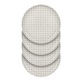thumbnail image 1 of Mainstays Alessandra Brown 4-pack Stoneware Dinner Plate Set, 10.5", 1 of 6