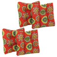 thumbnail image 1 of 19-inch Squared Spun Polyester Tufted Dining Chair Cushion (Set of Four), 1 of 2