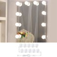 thumbnail image 2 of Mirror Lamp USB Makeup Light 2/6/10/14Bulbs for Makeup Mirror Dressing Table Bathroom Wall ,Widely Use, 2 of 7