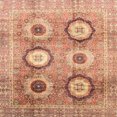 thumbnail image 1 of Ahgly Company Tapis d'Intérieur Carrés Abstraits Rouges Abstraits pour Aire, 3 Pieds Carré, 1 of 6