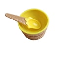 thumbnail image 2 of RKSTN Ice Cream Bowl Cute Ice Cream Ice Cream Set Bowl Yellow Kitchen Gadgets, 2 of 3