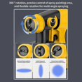 thumbnail image 4 of Cordless Paint Sprayer Replacement For Dewalt, Ryobi 20v Max Battery,handheld Electric Paint Spraye, 4 of 5