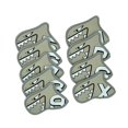 thumbnail image 4 of koolsoo 9 Piece Golf Iron Cover Set Gift Wear-Resistant Wrap Socks Golf Club Head Covers Gray, 4 of 9