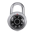 thumbnail image 2 of Combination Padlock,  Padlock Locker Locks With Code, Digit Combination Code Lock for Gym and School Lockers, 2 of 7