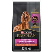 Purina Pro Plan Specialized Sensitive Skin & Stomach Salmon & Rice Formula, Dry Dog Food 13.6kg