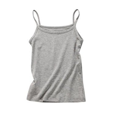 MIASHUI Girls Tops Tees & Shirts Kids Girls Summer Camisole Casual Cute Print Tank Top Undershirt Breathable for Warm Weather Adventures