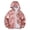 Rose Gold, variant on Aocisk Stylish Girls Hooded Rain Jacket Lightweight Windbreaker Outerwear for Outdoor Play and Everyday Comfortable Wear Rose Gold 7-8 Years