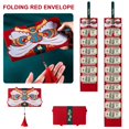 thumbnail image 3 of 2022 Nouvel An Chinois Enveloppes Rouges Pliantes Enveloppe Rouge Design à Franges Sac à Argent pour Festival de Printemps Anniversaire de Bébé Pleine Lune Mariage 6 Emplacements pour Cartes, 3 of 10