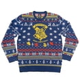 thumbnail image 1 of Harry Potter Hogwarts Crest Jacquard Ugly Christmas Sweater, 1 of 4