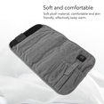 thumbnail image 4 of Heated Back Wrap Back Heating Pad USB Back Heating Pad Electric Heated Back Wrap Portable Soft Waist Heating Pad With Adjustable Strap For Herniated Disc Menstrual Pain, 4 of 8