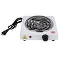 thumbnail image 1 of 1000W Household Mini Portable Electric Stove Heater Heating Plate White (US Plug 110V), 1 of 10