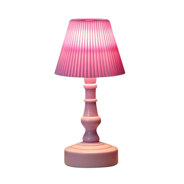Mini LED Night Light for Bedroom - Floral Design Table Lamp with Soft Glow for Desktop, Kids Room, or Cafe Decoration