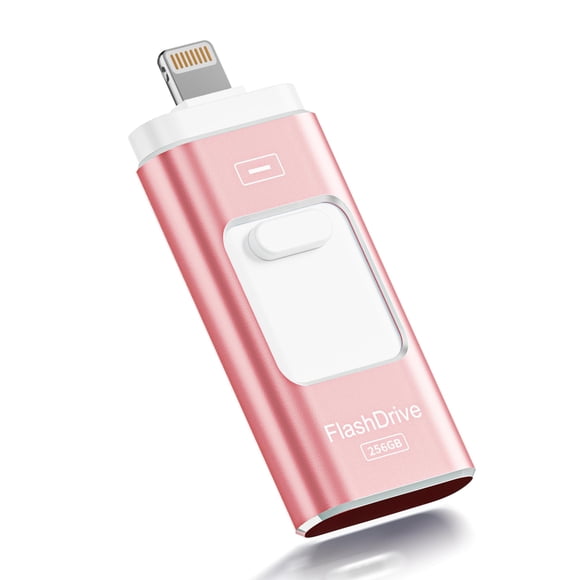 Apple MFi Certified 256GB Flash Drive for iPhone Thumb Drive Photo Stick, USB Memory Stick iPhone Flash Drive for Photos Videos, High Speed Jump Drive Compatible for iPhone/iPad/