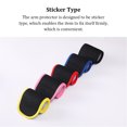 thumbnail image 2 of 1 Paire Manchon de Compression pour Bras pour Femmes Protecteur de Transpiration Portable 1 Doublure en Caoutchouc Transpiration Rapide Réutilisable Lavable Protecteur de Basketball Yoga Enveloppes Rouge, 2 of 7