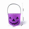 thumbnail image 2 of Chmadoxn Halloween Pumpkin Bucket 1Pc Small Plastic Pumpkin Bucket For Kids Pumpkin Bucket Pumpkin Pail Halloween Candy Bucket Halloween Pumpkin Basket Pumpkin Basket, 2 of 2