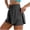 Dark Gray, variant on Yammkia Biker Shorts Women's Biker Shorts Workout Gym Shorts High Waist Tummy Control Hidden Scrunch Running Yoga Black,XL