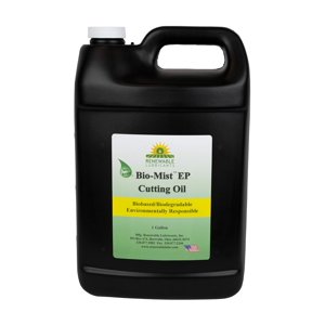 Renewable Lubricants Bio-Mist EP 1 Gal Bottle, Yellow (Renewable 86733)