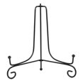 thumbnail image 1 of HURRISE Black Display Bowl Plate Stand Iron Easel Classic Display Stand, 8" Black, 1 of 1