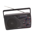thumbnail image 3 of Bunblic Radio Portable Transistor Radio Personnes Âgées Design Rétro de Table avec Poignée Décor Multifonction Facile à Utiliser Intérieur Maison FM AM, 3 of 8