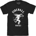 thumbnail image 2 of Fireball Whiskey Logo T-Shirt à Imprimé WTF devant et Dos - Très Grand, 2 of 3