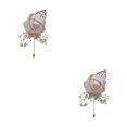 thumbnail image 3 of Youkk Cloth Chic And Stylish Brooch Pin Fashion Statement With Exquisite Piece Modern Minimalist Corsage gouache 2Set, 3 of 6