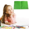 thumbnail image 2 of Under $2 Expanding File Folder , Green Pocket Expanding Folder, Heavy Duty Plastic Folder with 2 Pockets & Business Card Slot, Letter Size Exam Document Organizer, by Goohae, 2 of 8