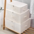 thumbnail image 4 of Vacuum Storage Bags Washable Fabric Clothing Storage Box Clothes Storage Folding Zipper Sorting Boxproof Quilt Storage Bag Space Bags Vacuum Storage Bags, 4 of 9