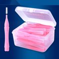 thumbnail image 3 of 40pcs Interdental Brush Ultra Fine Toothpick Soft interdental brush Soft Floss Stick Tooth Floss Head Toothpick Cleaning Tool, 3 of 9