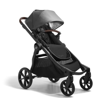 Baby Jogger City Select 2 Single-to-Double Modular Stroller, Eco Collection, Harbour Grey