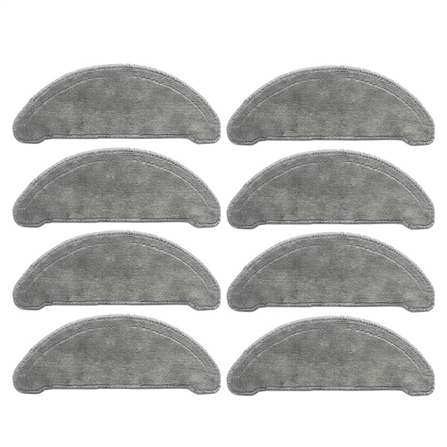 8Pcs Remplaçables Chiffons Accessoires Ensembles Pièces pour EVE Plus Robot Aspirateur