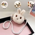 thumbnail image 1 of Dvkptbk Cute Plushed Rabbited Crossbody Bag Fashion Princess Coin Purse Baby Girl Accessory Bag easter decorations, 1 of 6