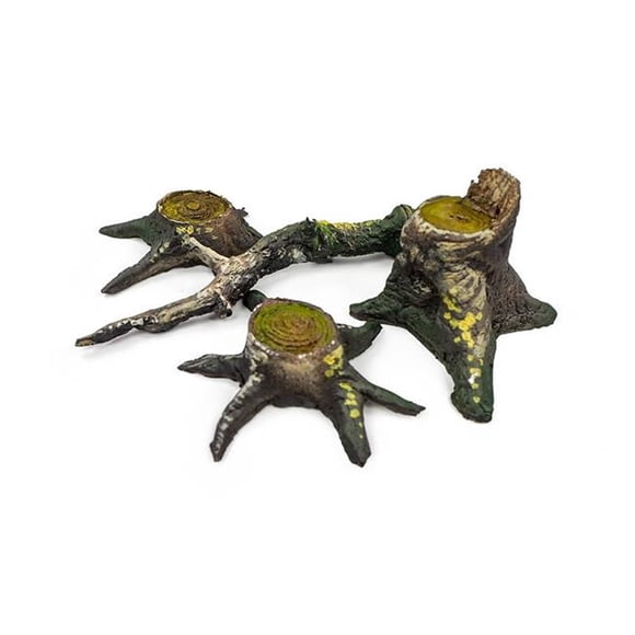 Acrylicos Vallejo VJPSC305 Scenery Stumps Miniatures with Roots