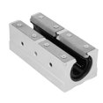thumbnail image 1 of Slide Block, Open Bearing Slide, SBR25LUU Aluminum For Precise Equipment High Hardness Drip Lubrication Stronger Bearing Capacity, 1 of 8