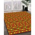 thumbnail image 3 of Ahgly Company Machine Washable Indoor Rectangle Transitional Caramel Brown Area Rugs, 7' x 9', 3 of 7