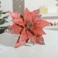 thumbnail image 1 of Gold Powder Sequin Velvet Christmas Flower 31cm Simulation Flower Christmas High End Gold Decorative Flower, 1 of 6
