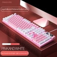 thumbnail image 2 of cpengpj Clearance Gaming Keyboard USB Wired Floating Keyboard Ergonomic Water Mechanical Feeling Keyboard -Slim LED Backlit Keyboard For Desktop, 2 of 3