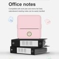 thumbnail image 3 of Riwcyla 2Inches Pocket Printer Portable Thermal Printer Machine Wireless BT Connection for Picture Label DIY Handcraft List Meno Notes Journal Receipt Paper Instant Sticker with 1 Roll Thermal Pa, 3 of 6