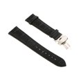 thumbnail image 4 of thinsony Bracelet en Cuir Boucle Déployante Papillon Noir 22mm, 4 of 8