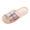 thumbnail image 2 of LSLJS Pantoufles Décontractées de Mode pour Femmes pour Couples à la Maison, Chaussures Plates d'Intérieur pour Plancher, Pantoufles pour Femmes, 2 of 8